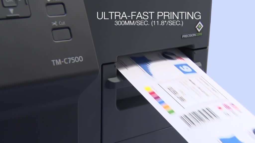 Impresora de etiquetas full color EPSON C7500G