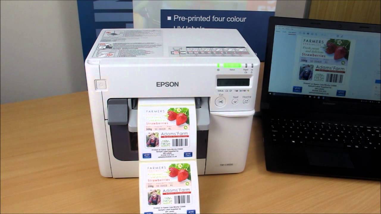 Impresora de Etiquetas Epson ColorWorks TM-C3500